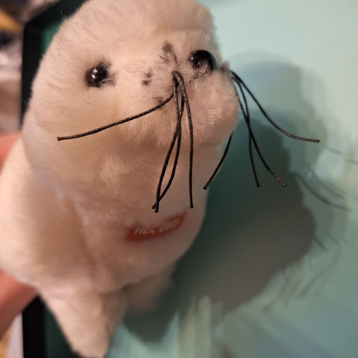 Maskotka foka dźwięk