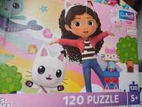 Trefl Puzzle 120 Gabi Koci Domek układanka