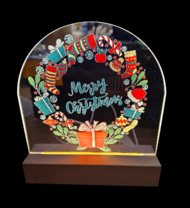 Lampka nocna Faithorse wersja świąteczna