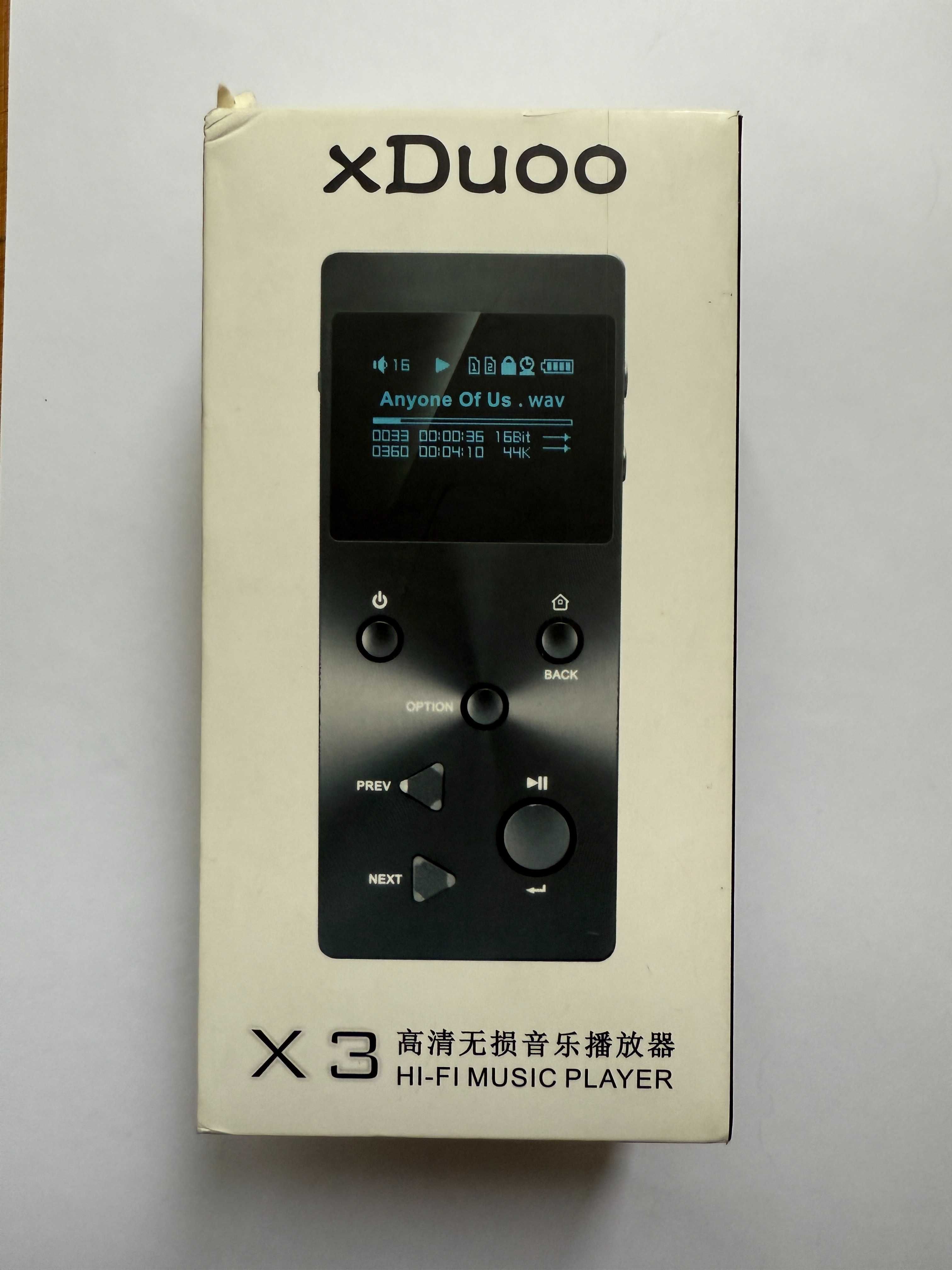 Hi-Fi плеер xDuoo X3