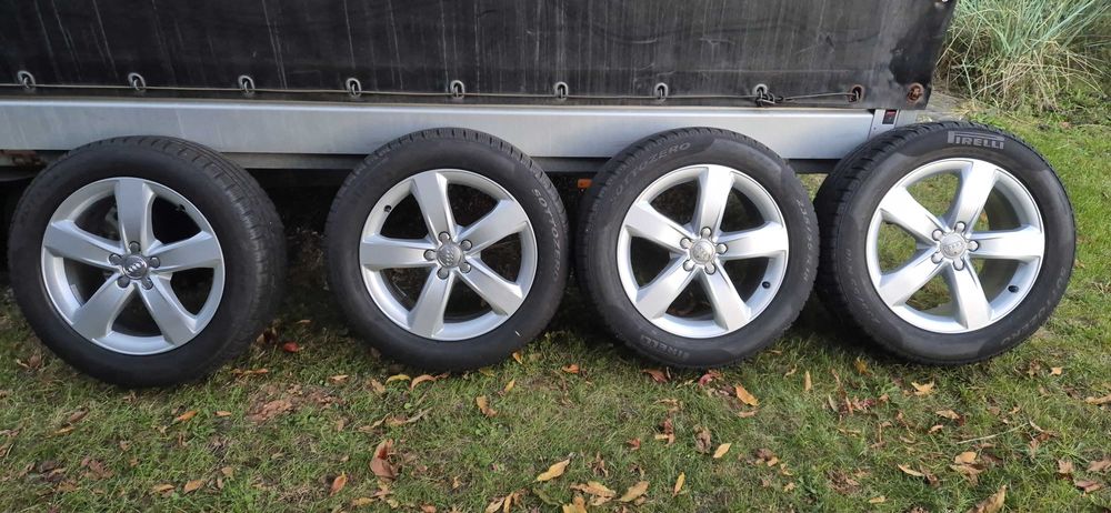 Felgi 18 Audi Allroad A6 C5 C6 C7 lub A4 B8 B9 opony zimowe Pirelli 23
