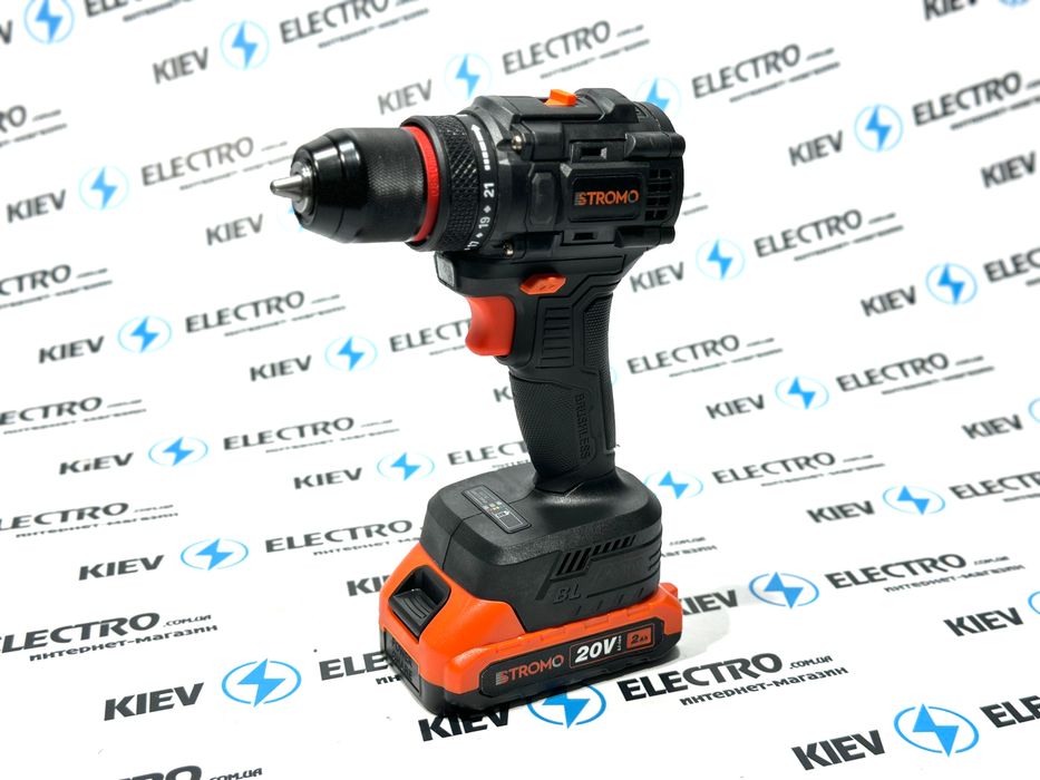 Компактный Бесщеточный Шуруповерт Stromo SA12Li и SA18Li АКЦИЯ