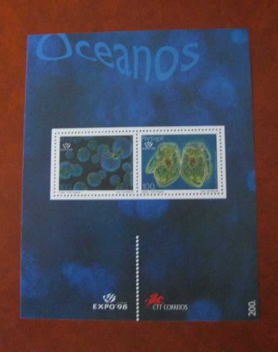 Bloco nº 192 – Oceanos – Expo’98. O Plâncton