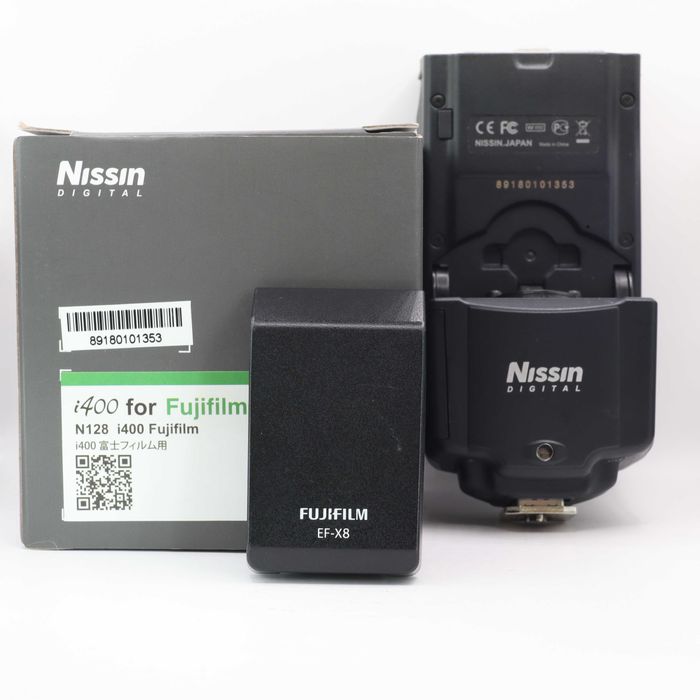 Flashs Fujifilm EF-X8 + Nissin i400