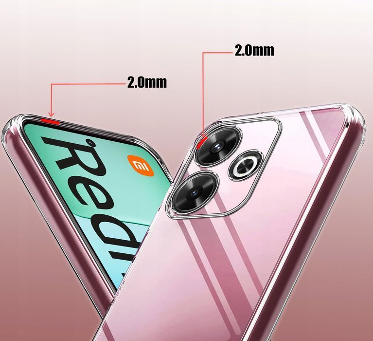Etui Slim Case 2mm do Xiaomi Redmi 13 4G bezbarwne
