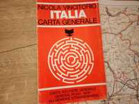 Italia mapa Włochy Włoch Nicola vincitorio