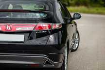 Honda Civic Sport 2,2 CTDi 140Ps Lifting 5-drzwi Czarna Alu 17 1-ręka Tylko 141tkm