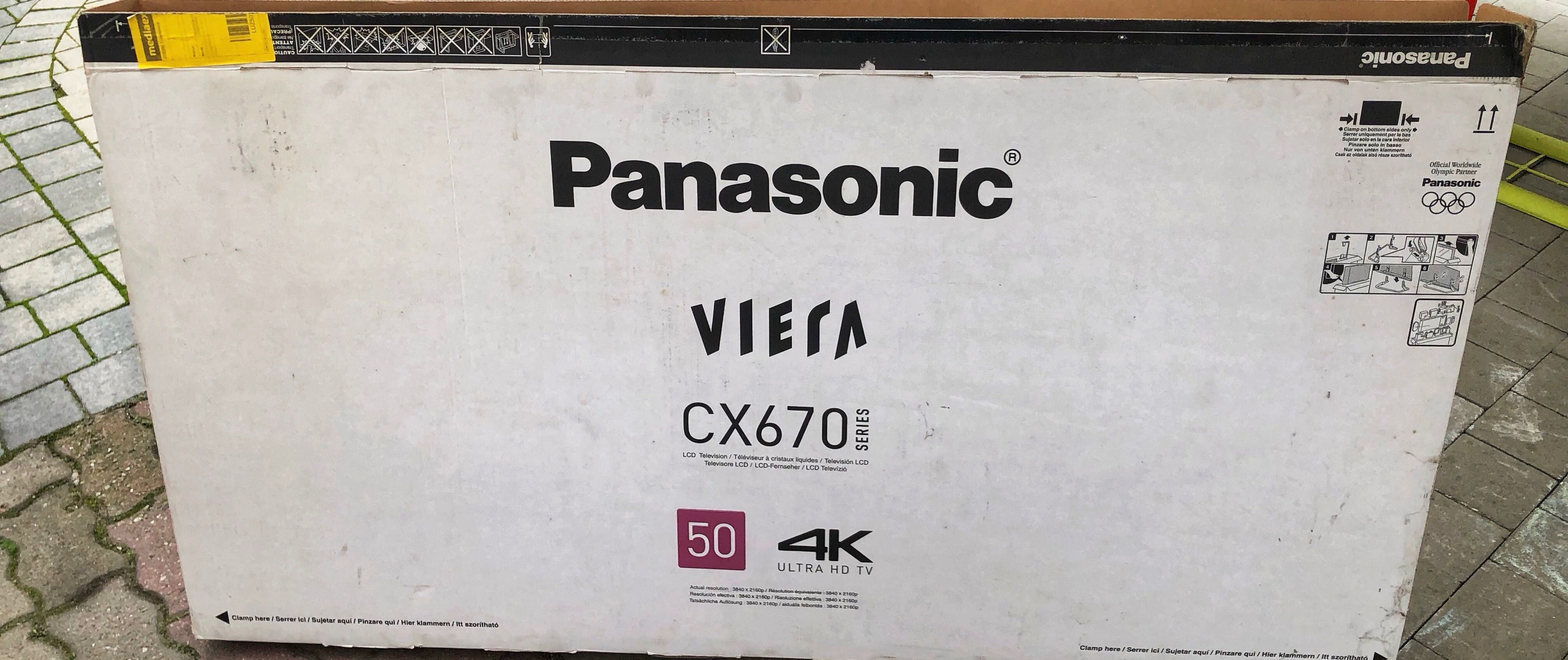 Telewizor PANASONIC TX-50CX670E - Uszkodzony Ekran