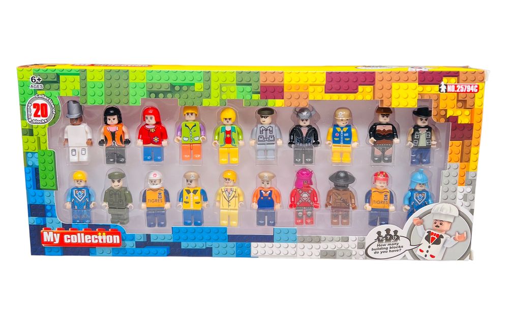 Набор Лего фигурок My collection 20 шт