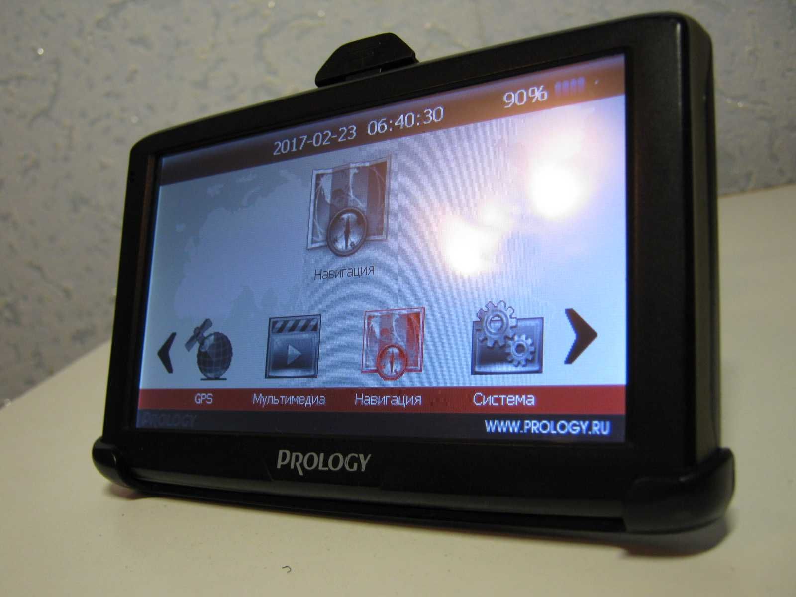 Грузовой GPS навигатор Prology. Идеал! Карты 2025!