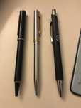 3 canetas - leonardo; waterman; policia israel
