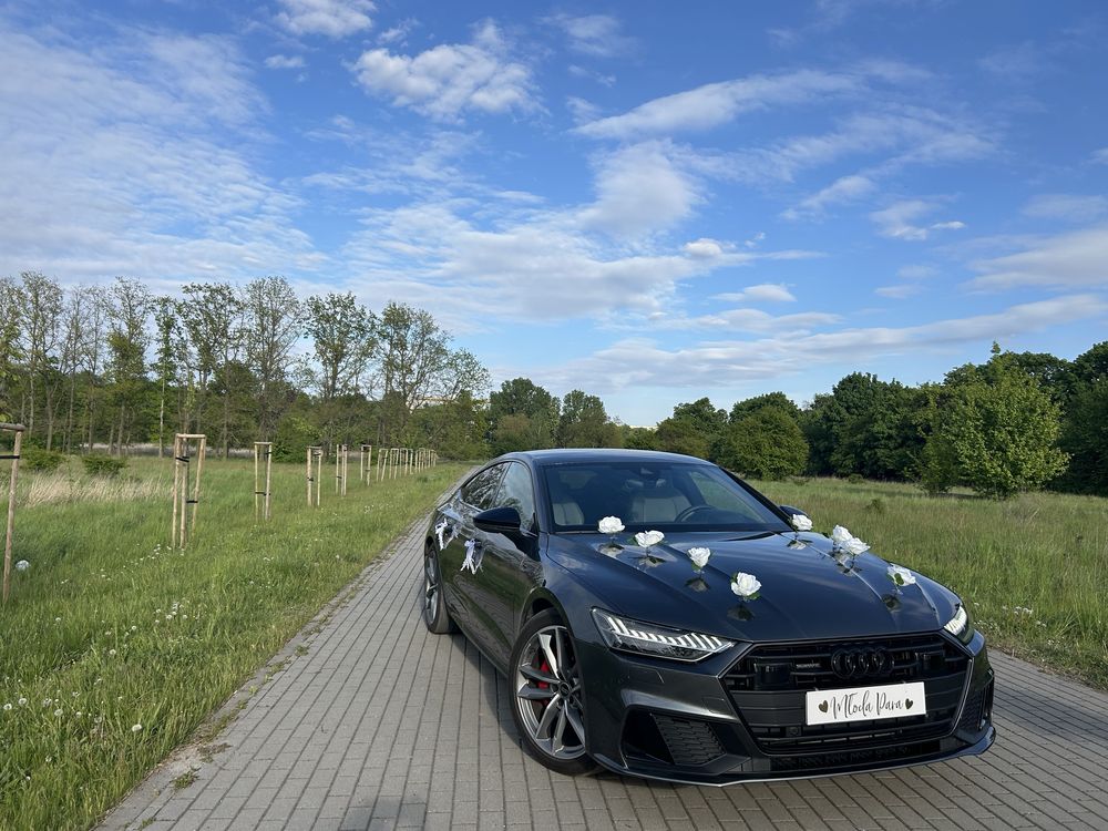 Samochód do ślubu Audi A7