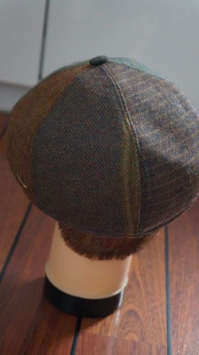 Kaszkiet Newsboy Rozmiar 57- 57 cm Krata Wielobarwna