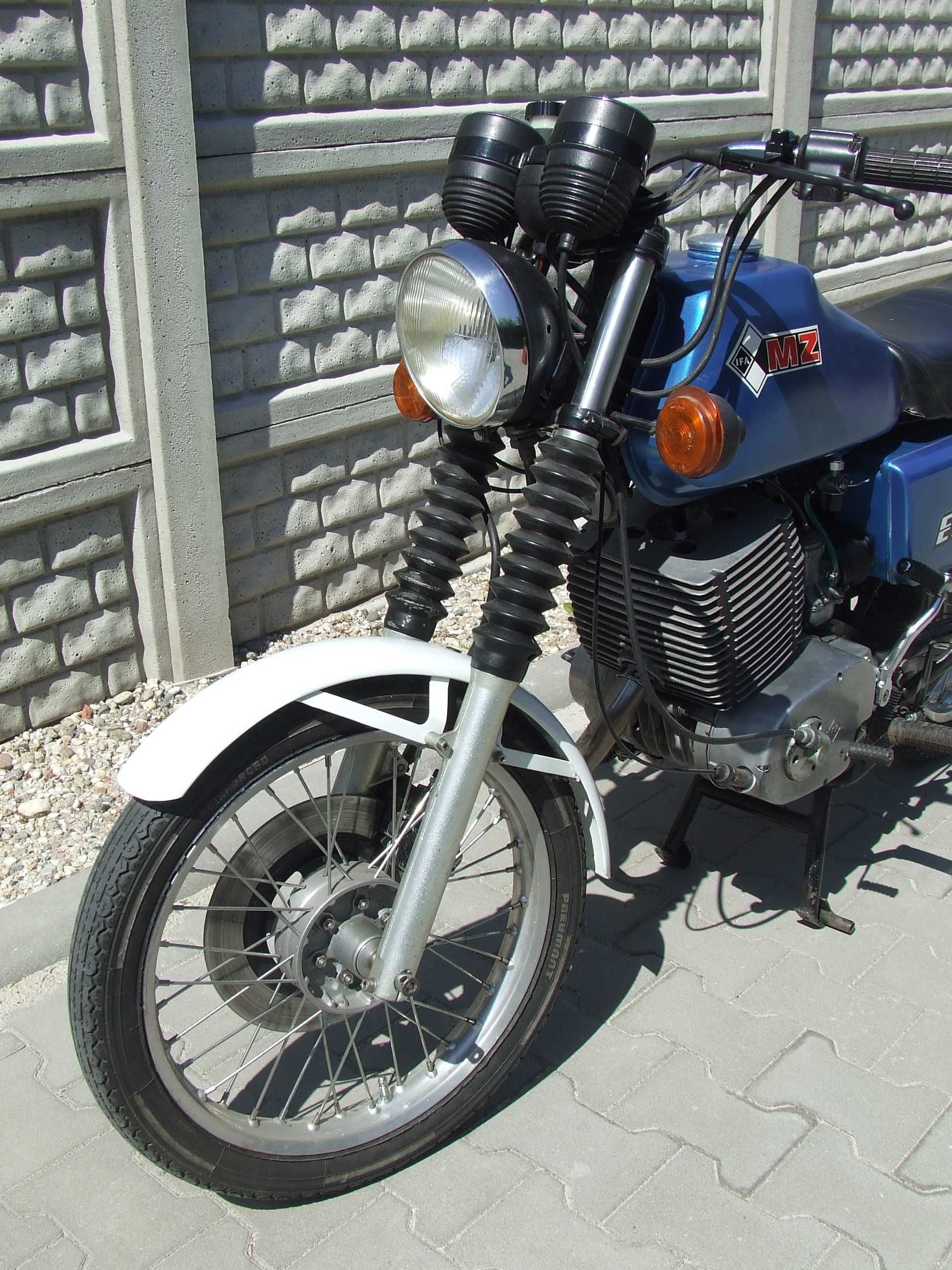 MZ ETZ 250 zarejestrowana na zabytek