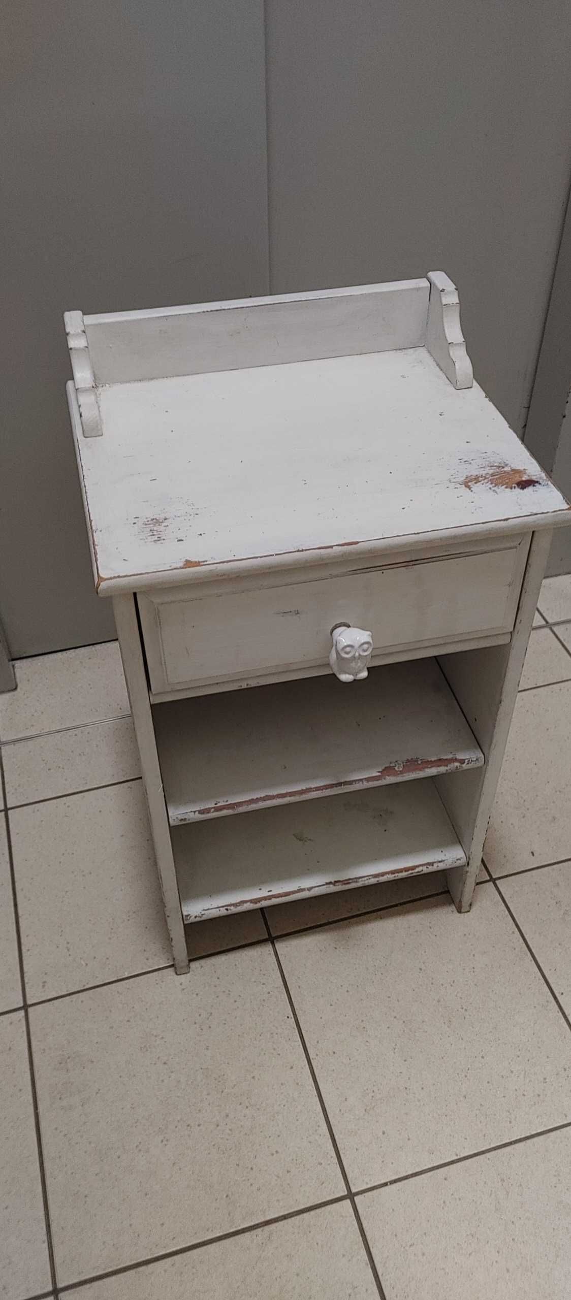 Szafka nocna-HEMNES-LEKSVIK-drewno-stolik kawowy Leksvik Ikea