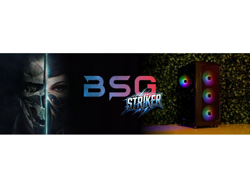 komputer gamingowy bsg striker v12 ryzen 5 16gb ddr4 512ssd win11 pro