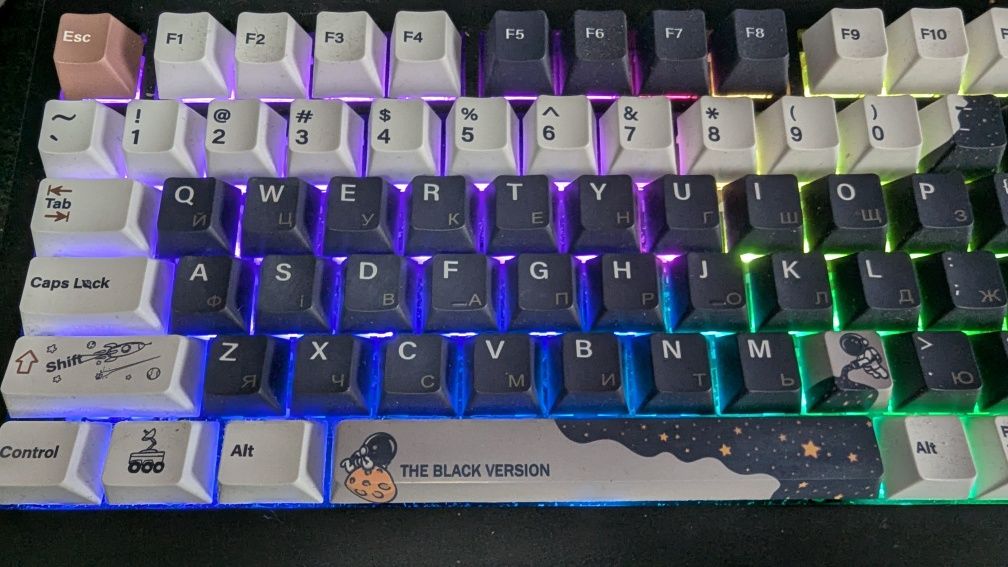 Astronaut 3,0 РВТ, игровые колпачки для клавиш Cherry Profile