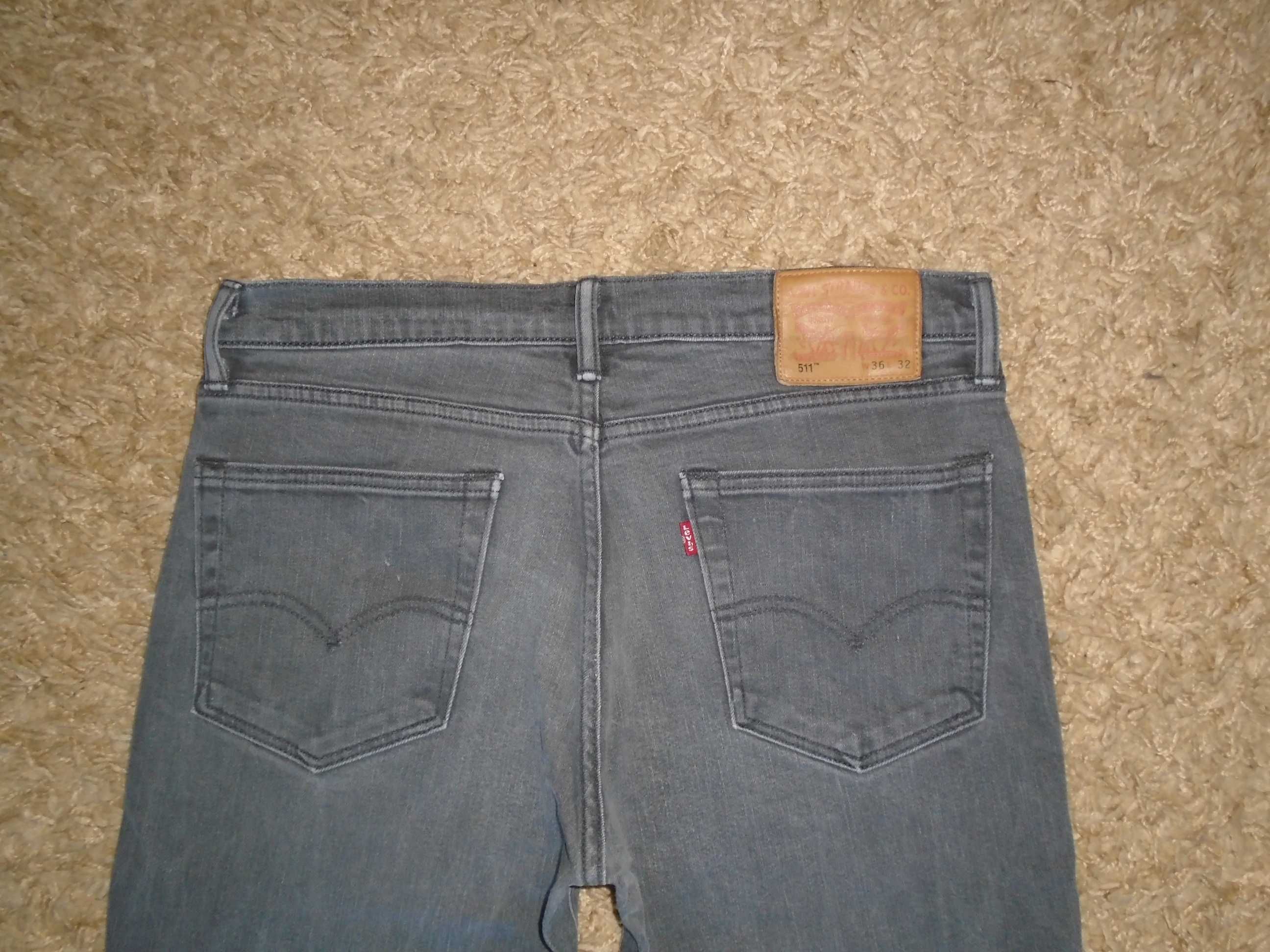 Джинсы Levis 511 USA W36 L32-30