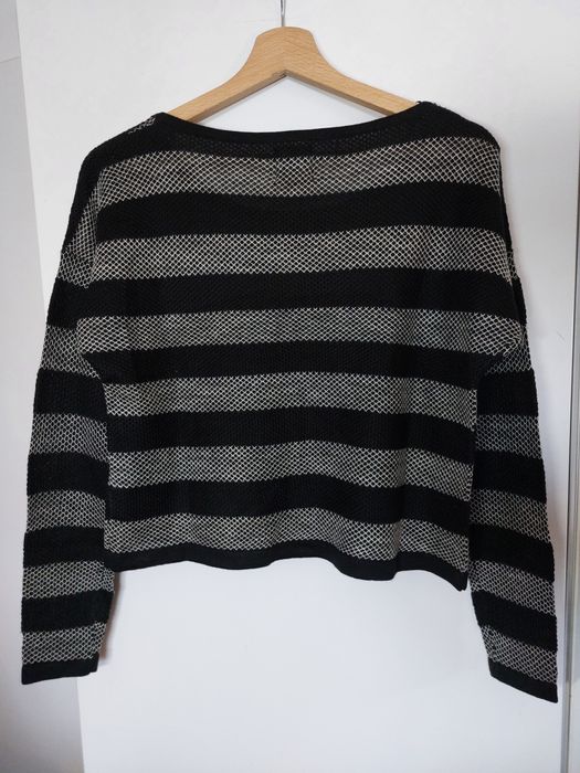 Szary sweter 38/M ciepły sweterek szara bluza bluzka sweter nietoperz