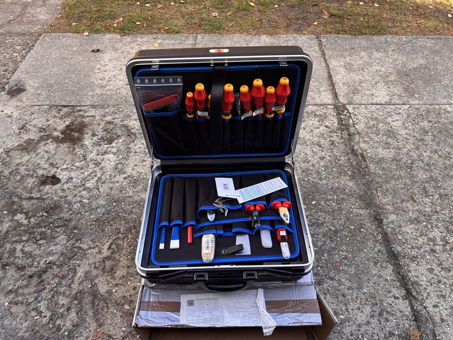Nowa walizka narzędziowa Knipex 00 21 06 HL S z narzędziami big basic