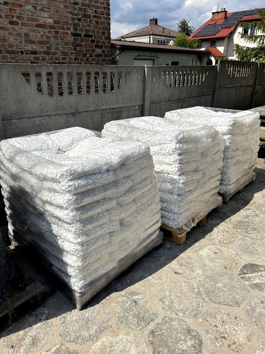 Śnieżnobiały Otoczak Biały Kamień Otoczak Thassos 1-2, 2-4, 4-8 Worki