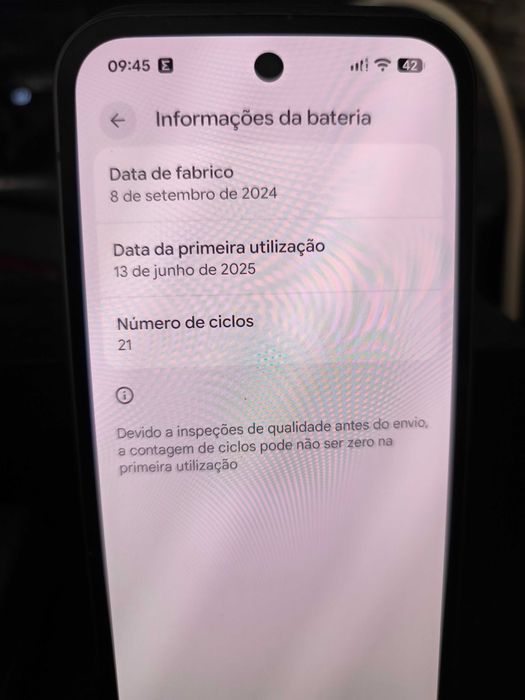 Google Pixel 9a preto