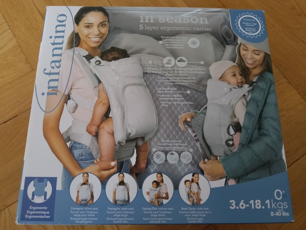 Nosidełko Infantino in season ergonomiczne
