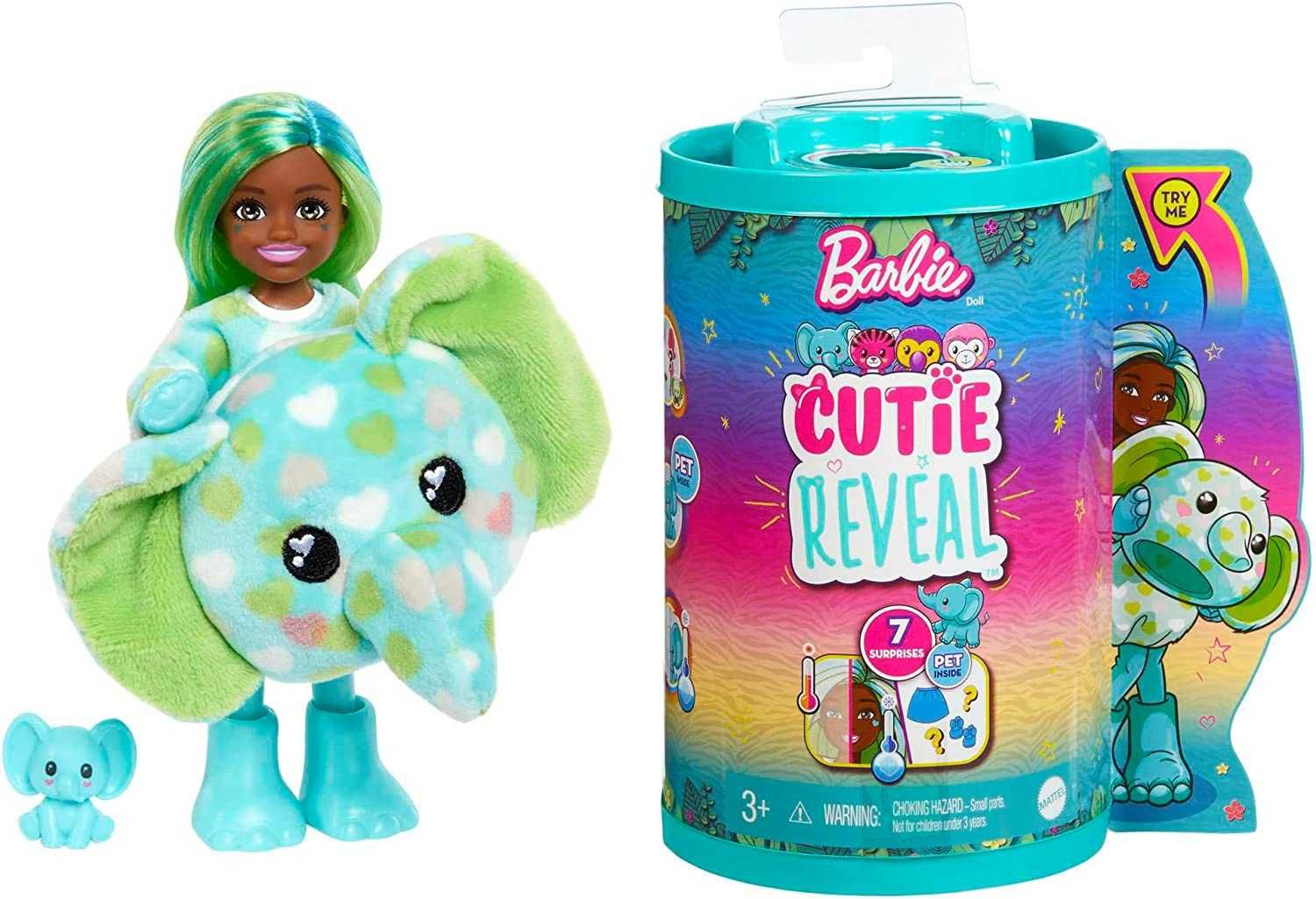 Лялька Челсі перевтілення джунглі Barbie Cutie Reveal Chelsea Jungle