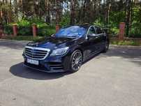Mercedes-Benz Klasa S SalonPL Long AMG Burmester3D TV DVD Ogrzewanie postojowe ASO