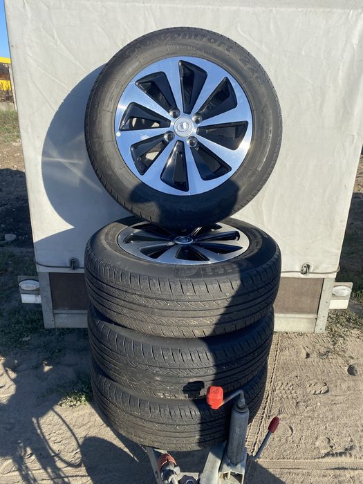 Титановые диски с резиной R15 185/65 4*100