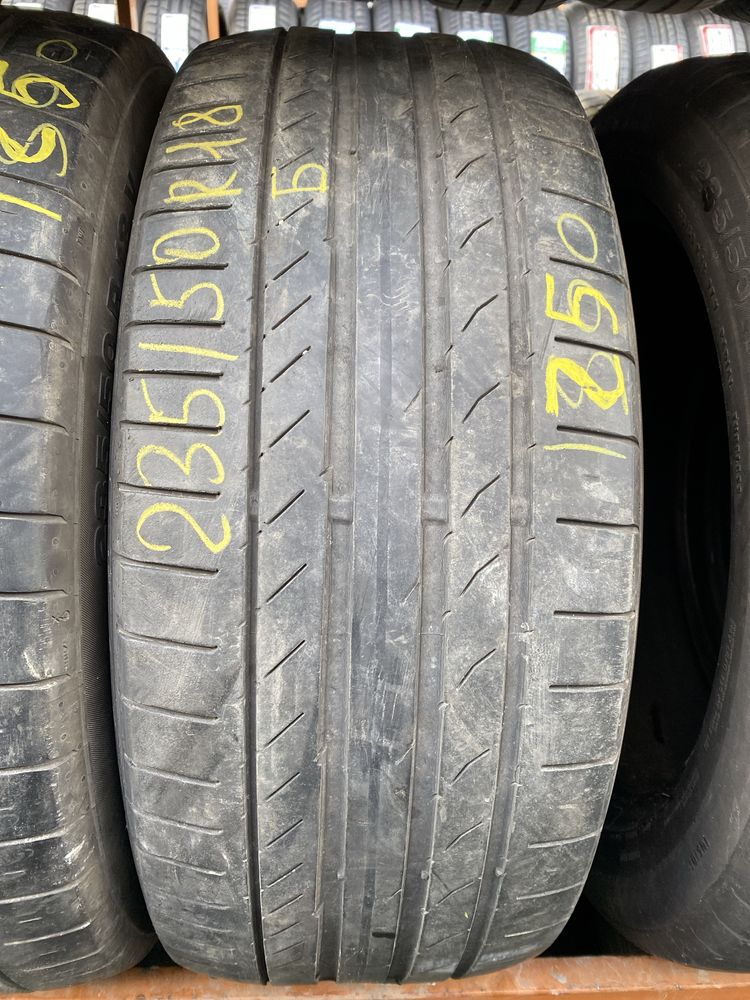 Літні вживані шини 235/50R18	Continental ContiSportContact 5