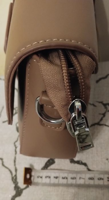 Клатч коричневий