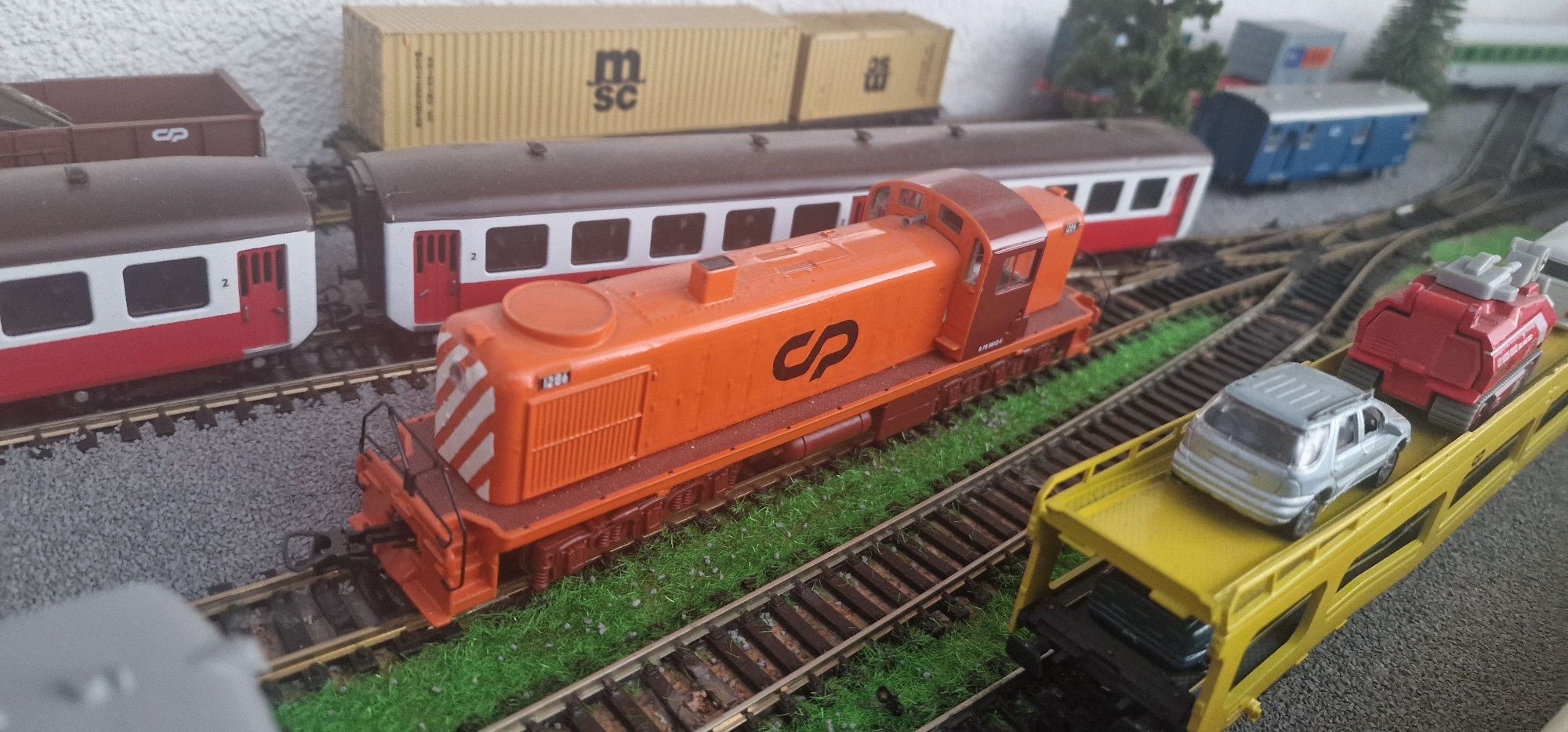 Locomotivas carvão  para arvore natal ou presépio  de natal .