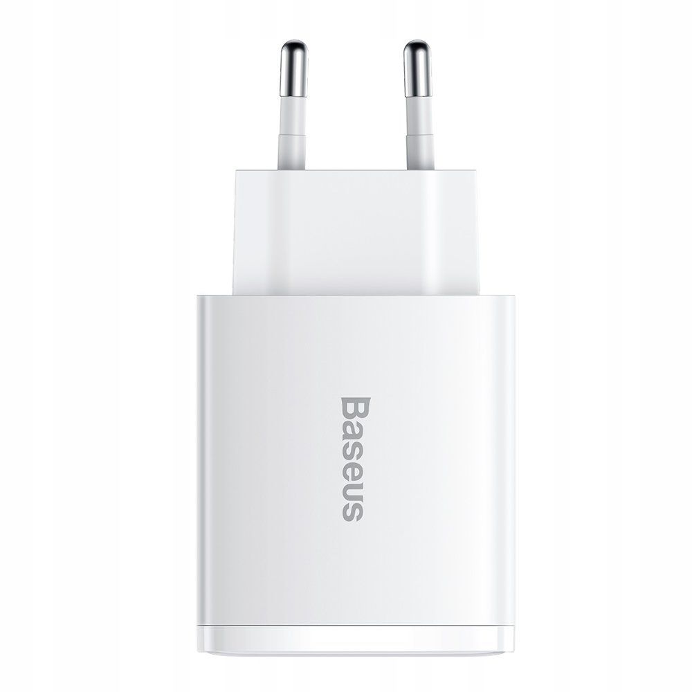 Baseus Ładowarka Sieciowa 2X Usb I C Do Qc 3.0 30W