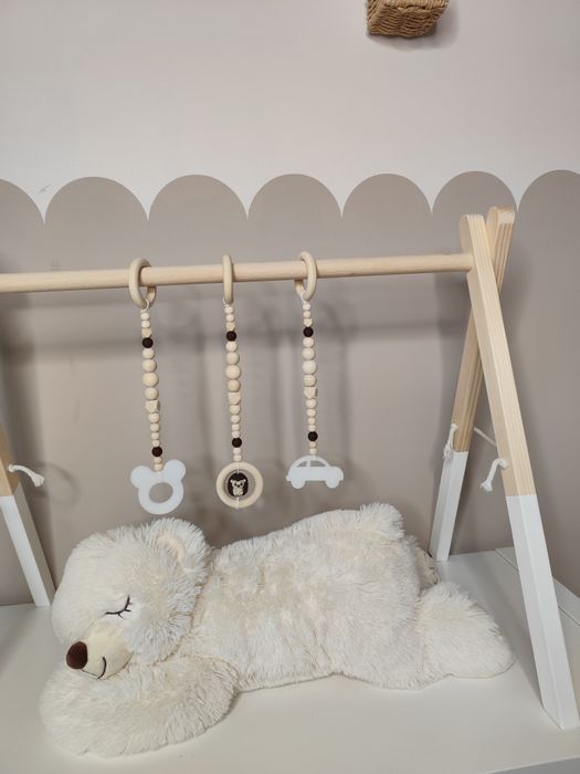 Pałąk edukacyjny z zawieszkami/ baby gym