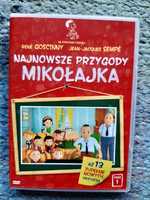 DVD "Najnowsze Przygody Mikołajka" 13 historii, na podstawie książki