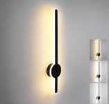 Kinkiet ścienny LED w kolorze czarnym 40cm NR.EO44