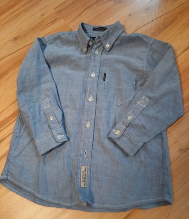 Koszula niebieska chlopieca L.O.G.G