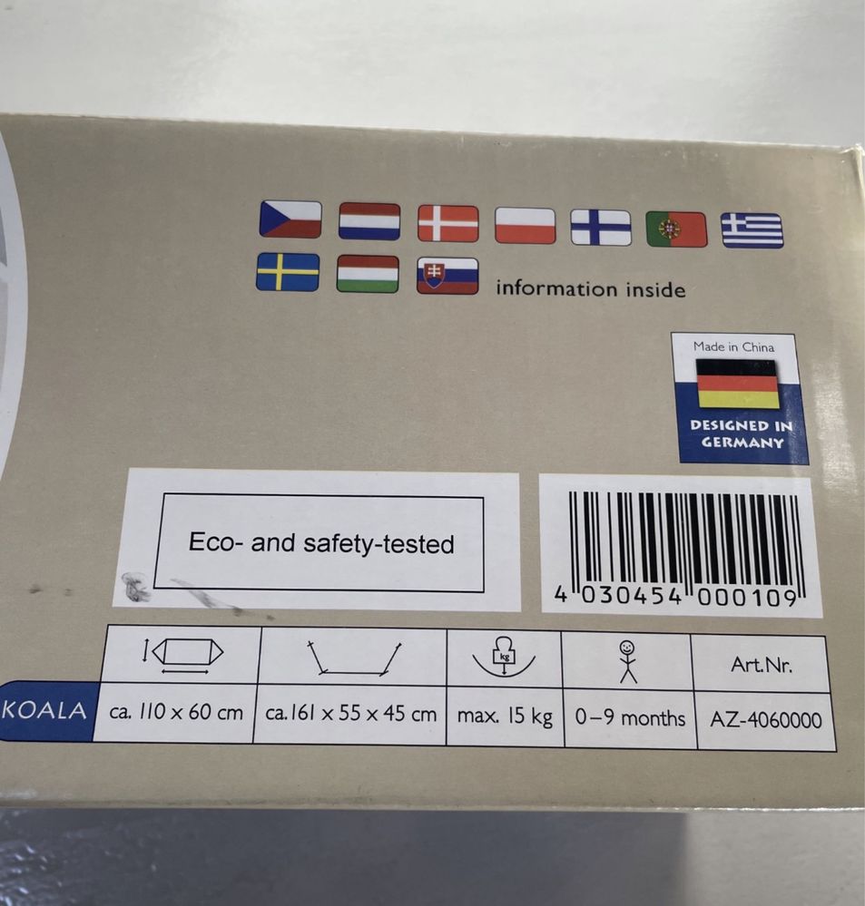 Amazonas Hamak niemowlęcy Koala