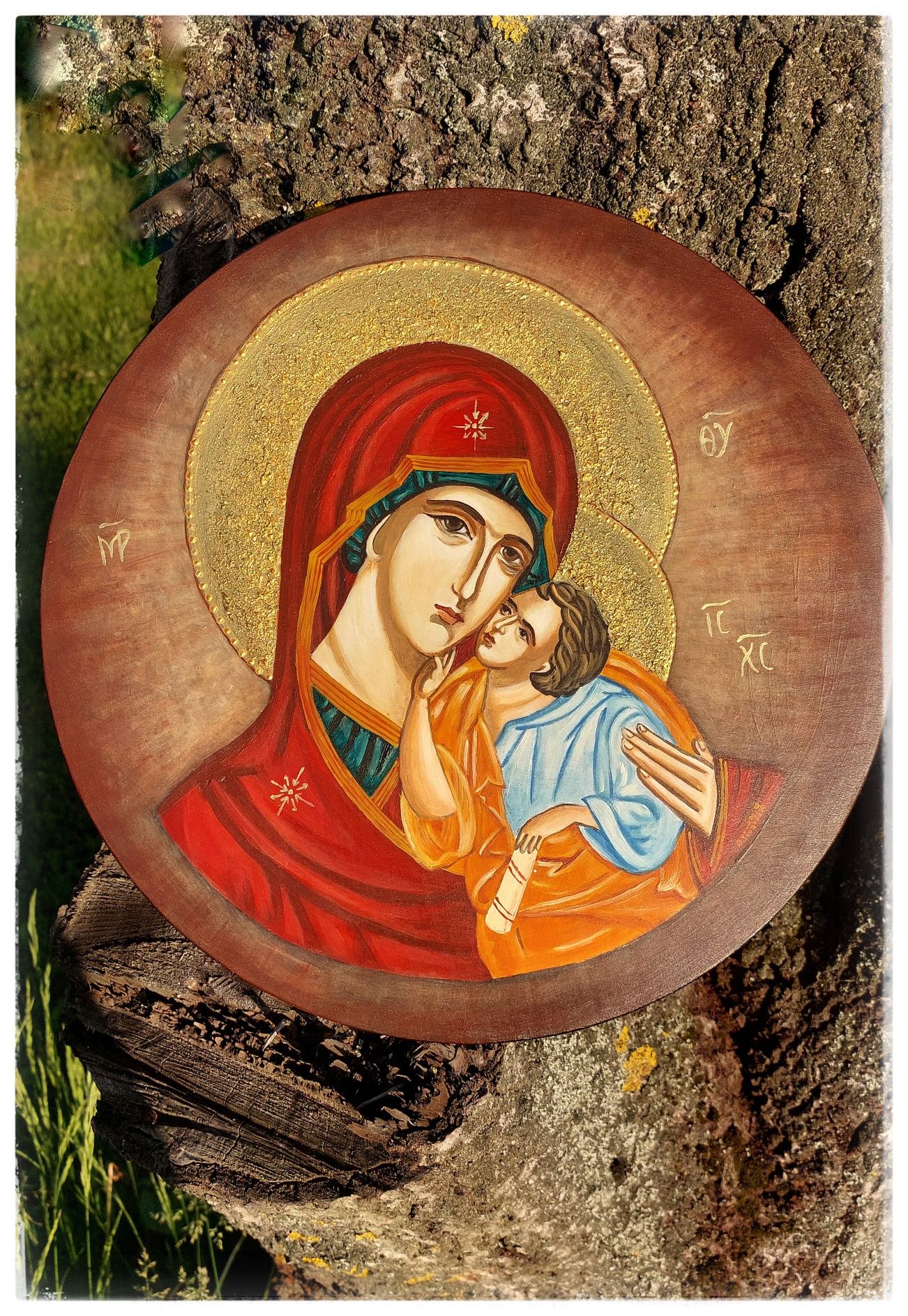 Ikona Matka Boska z Dzieciątkiem.