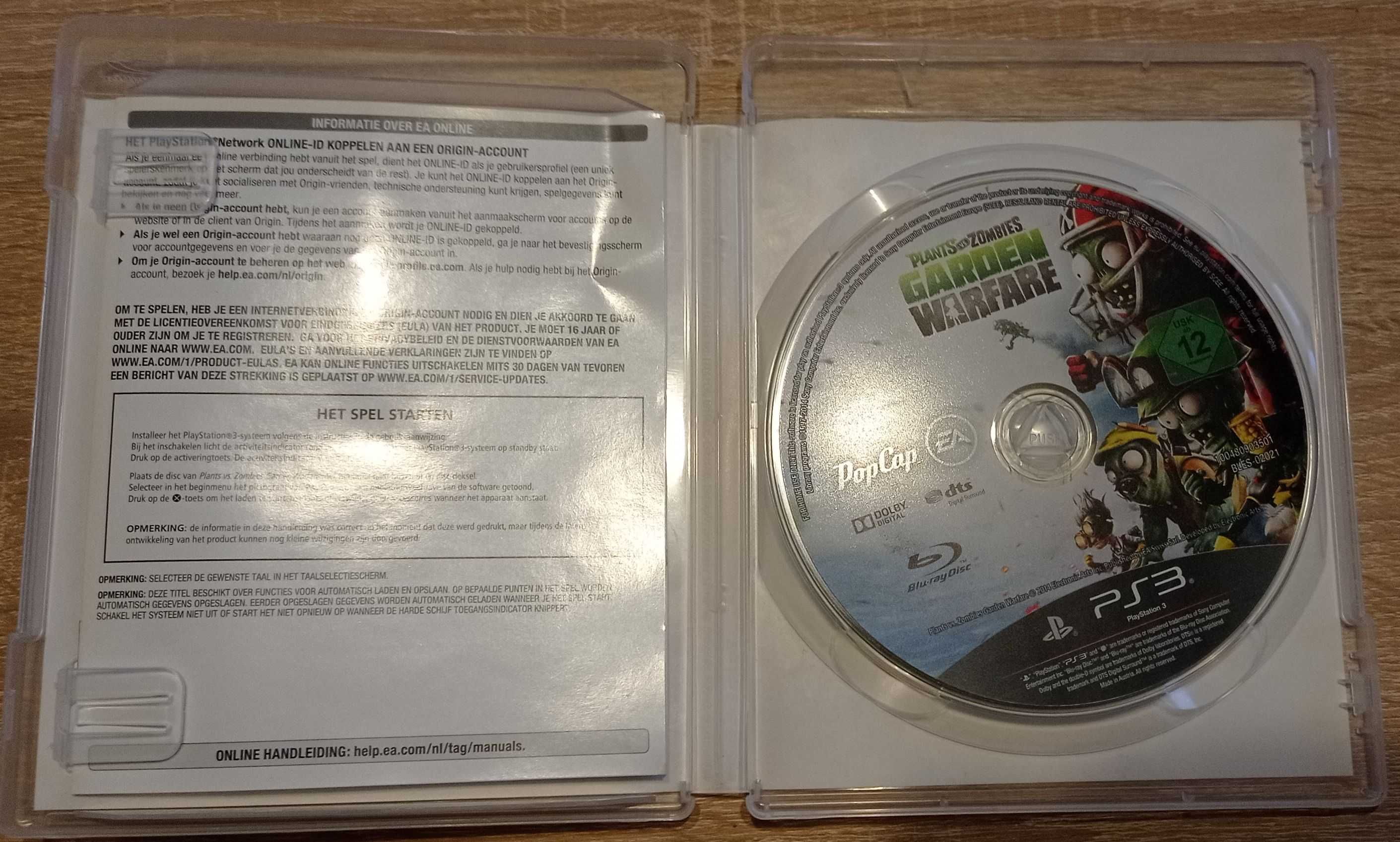 Plants Vs Zombies Garden Warfare Ps3