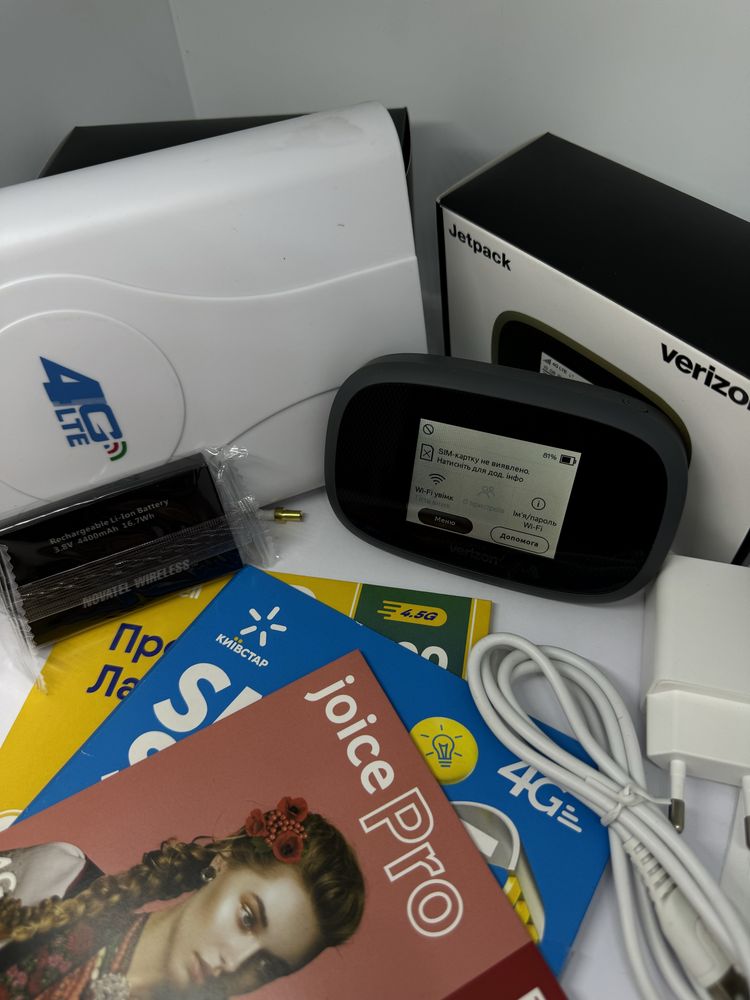 Комплект 8800L+Антена 88dBi+безліміт Novatel Mifi Mimo Пакет
