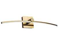 Kinkiet do łazienki_ szczotkowane złoto _ półokrągły _ 60 cm _Modern