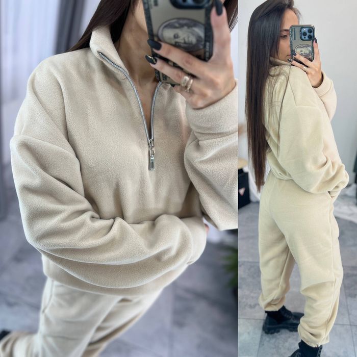 Теплый костюм женский флисовый/костюм флісовий жіночий