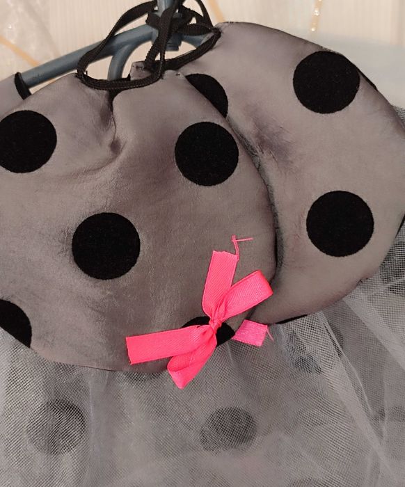 Святковий новорічний костюм мишки для дівчинки 7-8 років, плаття мишки