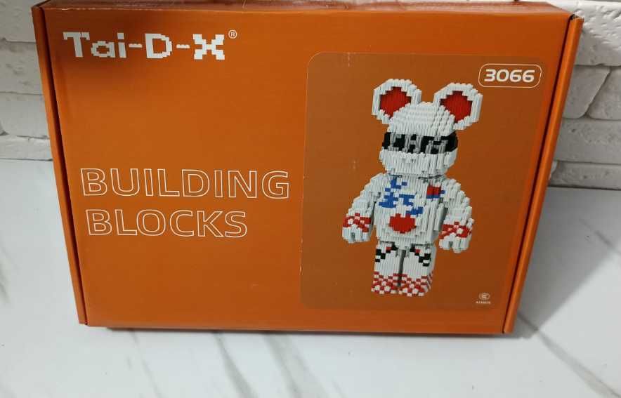 Magic Blocks ведмедик 3Д Конструктор 777 Bearbrick Медведь 3D мишка