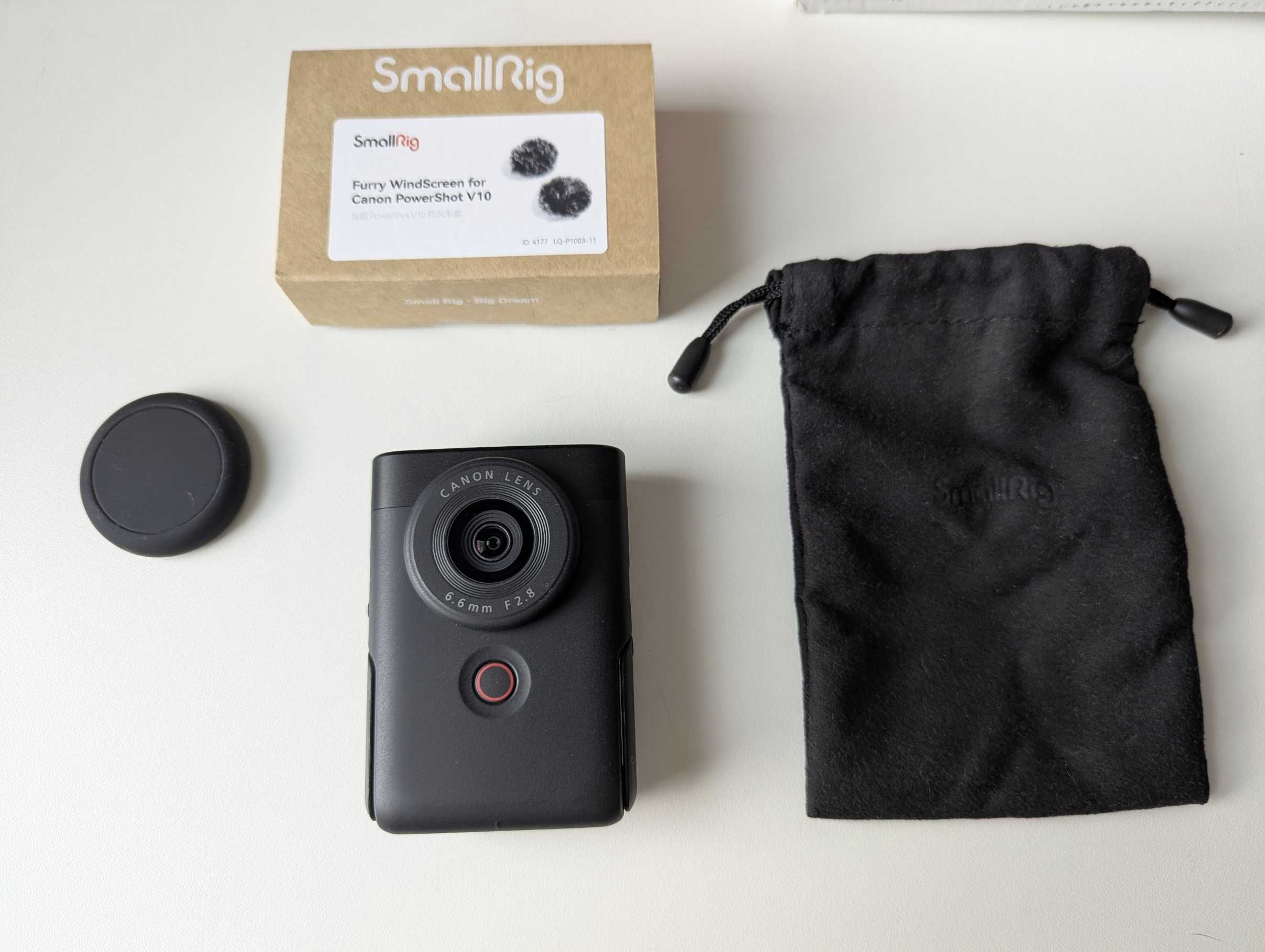 Kamera/Aparat cyfrowy Canon PowerShot V10 Vlogging Kit 4k (czarna)