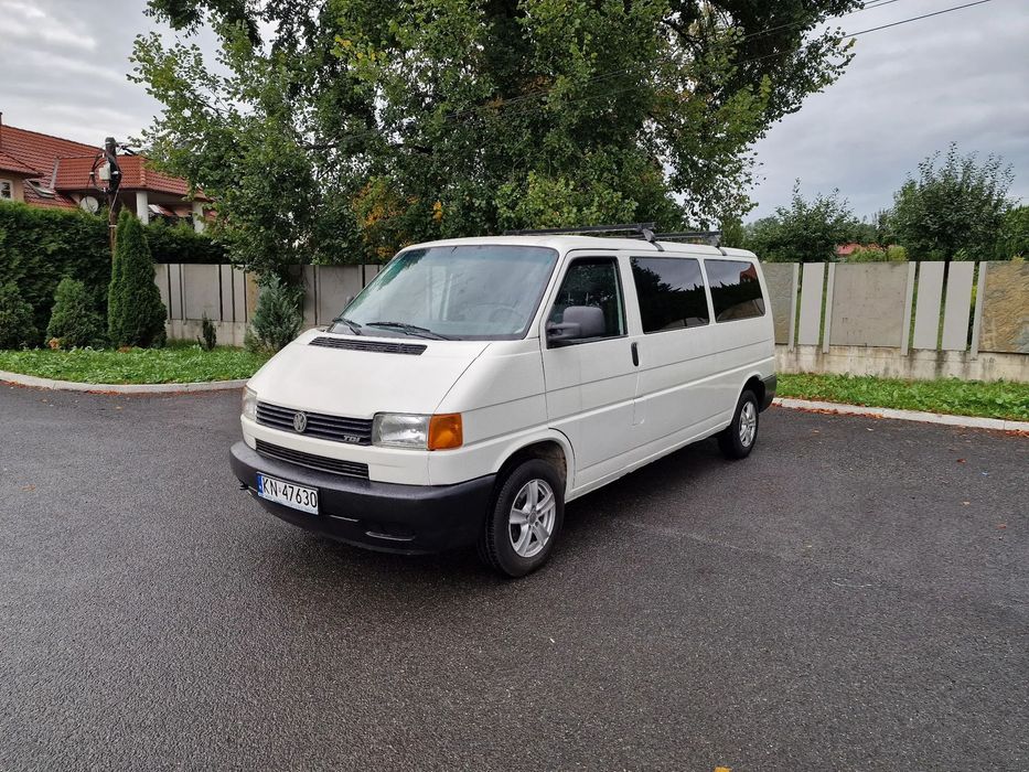 Volkswagen Transporter 2.5 TDi LONG Długi 9 osobowy* 102 Konie Mech*Klima 2 strefy