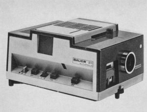 Projector de slides Bauer S1 autofocus