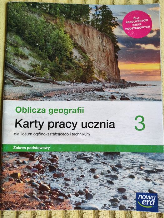 Karty pracy do geografii 3  100% wypełnione